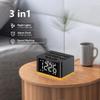 3 in 1 Sound Machine Dual Alarm Clock Night Light White Noise Machine 27 Sleeping Sounds for Adults Kids Precise 32 Level Volume Sleep Timer Memory Function Digital Clock with 30 Wake Up Sounds view 2