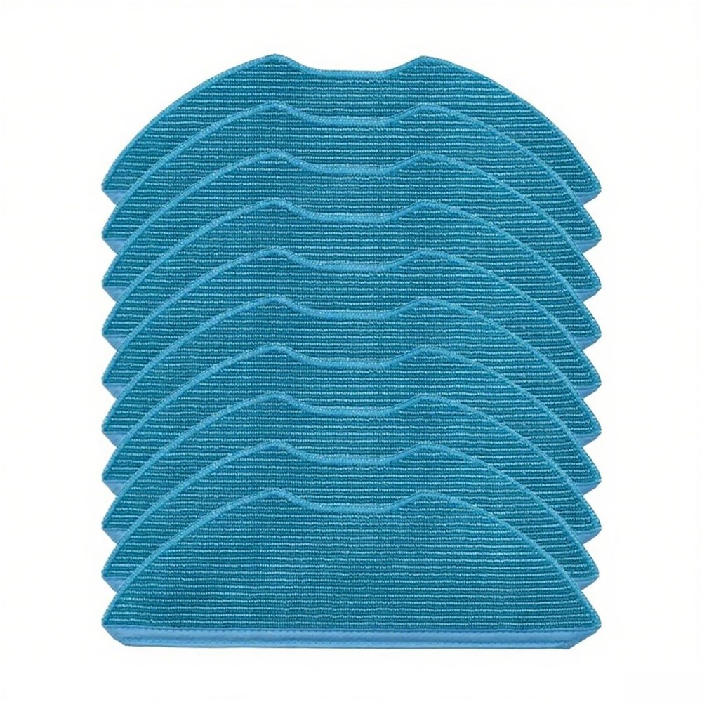 10pcs Mop Cloths For Home Run 2000 3000 Series Robot Vacuum Cleaner Spare Parts Home Cleaning Replacement Accessories