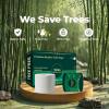 100% Bamboo Tree-Free Toilet Paper 24 Premium Family Mega Rolls, 3-Ply, 300 Sheets Per Roll Ultra Soft & Strong, Plastic-Free Packaging, Septic Safe, FSC Certified We Save Trees view 2