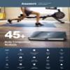 Amzmerit Smart Scale for Body Weight, 8-Electrode Larger Platform Digital Scale for Weight Fat BMI 50 Body Composition Measurement, Bluetooth & Wi-Fi Digital Bathroom Scale, Rechargeable, Dark Gray view 2