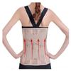 Breathable Lumbar Support Belt Men Women Widened Lower Back Brace Waist Orthopedic Corset Posture Corrector for Back Pain Relief and Spinal Protection(Medium) view 1