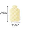 Covered Hot Water Bottle, Hot/Cold Therapy Bag, Hand & Foot Warmer, Menstrual Cramps Relief, Shoulder & Neck Pain Relief, Multi-Functional Design(Sea Salt,2000ml) view 2