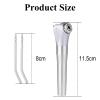 3PC Lab Air Water Spray Syringe Triple 3 Way Metal Handle + 6Pcs Metal Alloy Nozzles/Tips/Tube view 2