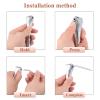 3PC Lab Air Water Spray Syringe Triple 3 Way Metal Handle + 6Pcs Metal Alloy Nozzles/Tips/Tube view 3