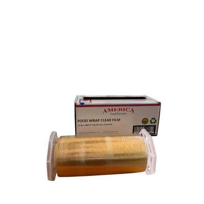 AFP - Clear Food Wrap Film, Professional Grade, BPA Free, Microwave Safe, 12 Inch x 3000 Feet