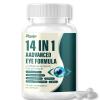 14-in-1 Advanced Eye Formula - Eye Vitamin and Mineral Supplement with Zinc- Astaxanthin - Lutein - Zeaxanthin & Saffron Extract - 60 Capsules (1) view 1