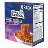 Blue Dragon Korean BBQ Saucy Noodles - 4.2oz (Pack of 6) - Knife Cut Thick Noodles w/Korean BBQ Sauce & Sesame Seed Garnish - Quick & Easy Meal with Bold Asian Flavors - Vegetarian Friendly view 1