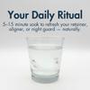Base & Clean The Daily Refresher | 100% Natural Retainer & Aligner Cleaner Powder | For Daily Use | 4 Month Supply | No Harsh Chemicals or Wrappers | Made in USA | NO Persulfate view 4