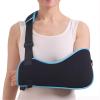 WAGJIA Adjustable Arm Sling Shoulder Immobilizer with Thumb Holder, Breathable Sling for Shoulder Injury Rotator Cuff Tears, Fractures, Dislocations & Post-Surgical Recovery(Black+Composite Fabric) view 1
