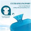 Hot Water Bottle with Cover, 2L Hot Water Bag for Pain Relief Hand Feet Warmer(Cute Cartoon Puppy) view 4