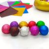 YDJIANCAI Candy Wrappers 100-Pack, 4.724.72in1212cm Aluminum Foil Sheets for Homemade Chocolates & Truffles, Ideal for DIY Gift Giving and Party Favors(Color:pur0ple Smooth Surface) view 3