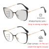 laureles Photochromic Progressive Multifocus Cat Eye Reading Glasses for Women Readers Transition Eyewear (C1, +2.00 Magnification) view 2