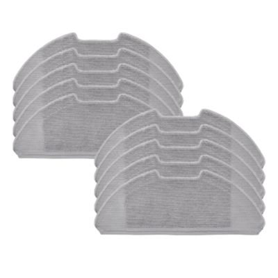 10Pcs Washable Mop Cloth Rags PadCompatible For XiaomiRobot Vacuum-Mop 2 Lite/Pro/MJSTL / MJST1SHW Robot Vacuum Cleaner