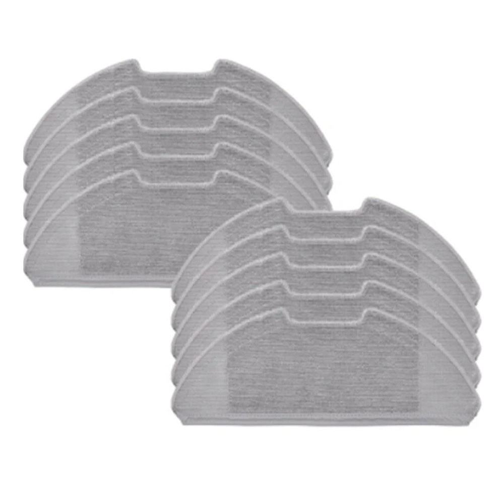 10Pcs Washable Mop Cloth Rags PadCompatible For XiaomiRobot Vacuum-Mop 2 Lite/Pro/MJSTL / MJST1SHW Robot Vacuum Cleaner