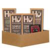 1x Hu Choc Crunchy Mint, 2x Simple Bar and 1x Orng Van Cshw Bttr 2.1 OZ each Bundle with Chocolate Fudge Candy Organic Dark Chocolate Bars Plus Fudge Gift Set (5 Items) view 1