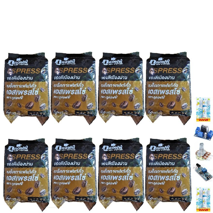 Delicious Intense Good Shape 500g Dark Roasted Arabica Robusta Phucoffee Espress Blend Whole Bean Snack Set 8 B787 By Thaigiftshop [Get Free Tomato Facial Mask]