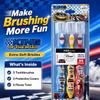 Tender Me Renew The Life Kids Toothbrush - King of the Road, Soft Bristle Manual Travel Tooth Brush with Caps for Boys & Girls, Extra Soft, 3 Pack view 2