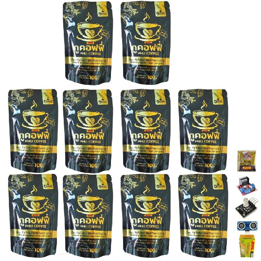 Fragrant Vegan Snack 100 Grams Phucoffee Granulated Instant Arabica Coffee Intense Roasted Snack Delicious Mellow Intense Set 10 By Beautygoodshop [Get Free For You Beauty Gifts]