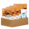 4x Nonnis Biscotti Salted Caramel 6.72 OZ Bundle with Hand Sanitizing Wipes Crunchy Italian Biscotti with Caramel Flavor Plus Convenient Wipes for On-the-Go Clean Hands Gift Set (5 Items) view 1