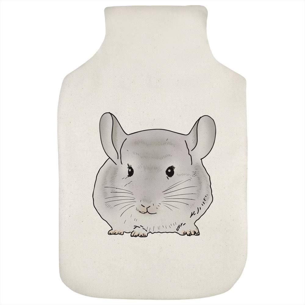 Azeeda 'Gray Chinchilla' Hot Water Bottle Cover (HW00044815)