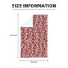 SMBOE Peach 100 Dollar Bills Waffle Kitchen Towel Dish Towel Kitchen Hand Towels Tea Towels 16X26 Inch view 2