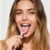 3 Pack Colorful Metal Tongue Scraper for Adults Stainless Steel Tongue Cleaner Tongue Brush Gentle Stylish Tongue Scrapers for Bad Breath Oral Hygiene Cleaning Tool view 4