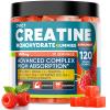 99.99% Creatine Monohydrate Gummies for Men Women 5g, 7-in-1 Pre-Workout Complex with BCAA, Taurine, B12/6 & Electrolytes, 6X Boost Energy, Muscle Strength & Recovery, Brain Focus, Vegan, Sugar Free view 1