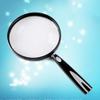 Hand Holding Magnifier,6X Magnifying Glass Handheld Magnifier Bag for Reading, Coins, Stamps view 2