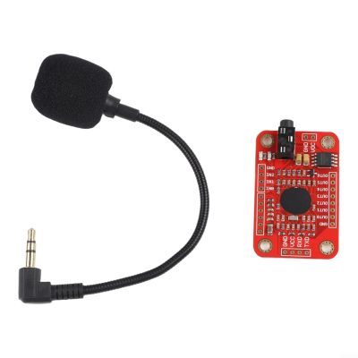 Modular Voice Recognition Board V3 Compatible with Featuring 80 Voice Capacity and Multi Voice Processing via UART and GPIO