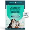 Uproot Clean Pet Laundry Detergent Sheets Ultra, Unscented, Up to 60 Loads view 1