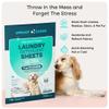 Uproot Clean Pet Laundry Detergent Sheets Ultra, Unscented, Up to 60 Loads view 4