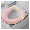 LHOFWSIST 1pcs Zipper Toilet Seat Cushion Household Waterproof Universal Toilet Cover All Season Thick Toilet Sticker Toilet Seat Cushion(3C) view 1