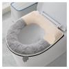 LHOFWSIST 1pcs Zipper Toilet Seat Cushion Household Waterproof Universal Toilet Cover All Season Thick Toilet Sticker Toilet Seat Cushion(3C) view 2