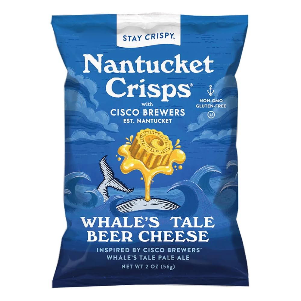 3 Pack Nantucket Crisps - Whale's Tale Beer Cheese
