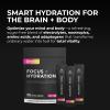 BrainTree Nutrition - Focus + Hydration - Electrolyte Drink Mix - Total Body Hydration - Supports Cognitive Function, Energy & Muscle Recovery - Sugar Free - Pink Lemonade - 30 Stick Packs view 2