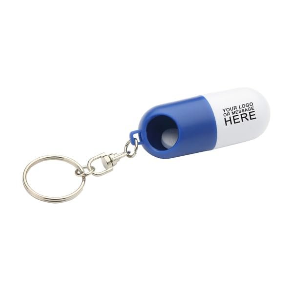 150-Qty Custom Twist A Pill Key Chain Promotional Item with Your Logo & Message