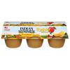 Indian Summer Single Serve Regular Apple Sauce, Individually Packed Applesauces, 6 Single Cups, 4 Ounces Each (Regular)
