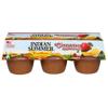 Indian Summer Single Serve Cinnamon Apple Sauce, Individually Packed Applesauces, 6 Single Cups, 4 Ounces Each (Cinnamon) view 1