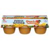 Indian Summer Single Serve Peach Apple Sauce, Individually Packed Applesauces, 6 Single Cups, 4 Ounces Each (Peach) view 1