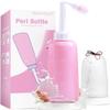 2 Pack Premium Peri Bottle for Postpartum Care | Upside Down Peri Bottle, Portable Bidet for Perineal Recovery and Cleansing After Birth 12OZ/700ml view 1