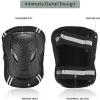 Knee Support for Fitness 6 in 1 Protective Gear Set Knee Pads Elbow Wrist Guards Protection Safety Bicycle Scooter Unisex Knee Braces(M) view 4