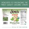 Organic Pistachio Syrup by Joe's Syrup view 2