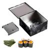 Seaweed Drying Box, Stainless Steel Nori Oven with Glowing Bulb, 4 Heat-Insulating Feet, Adjustable Temperature, 304 Stainless Steel, Suitable for Sushi Restaurants, Hotels and Snack Bars view 1