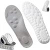 Steppers Insoles for Men Women, 4D Cloud Insoles, Comfortable Breathable Cushioning Boot Shoe Inserts with Arch Support, Foot Pain & Fatigue Relief (1Pair-Grey, Men 6-7/Women 7.5-8.5) view 1