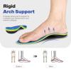 220+lbs Arch Support Inserts,Heavy Duty Plantar Fasciitis Insoles for Men Women,Orthotic Inserts with Heel Cushion,Pain Relief for Standing All Day Mens 4-4.5 | Womens 6-6.5 view 2
