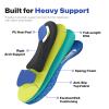 220+lbs Arch Support Inserts,Heavy Duty Plantar Fasciitis Insoles for Men Women,Orthotic Inserts with Heel Cushion,Pain Relief for Standing All Day Mens 4-4.5 | Womens 6-6.5 view 3