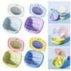 UNTERING Compact Portable Retainers Case Holder for Invisible Aligners Hygienic Storage Box with Secure Lid Design view 2