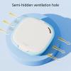 UNTERING Compact Portable Retainers Case Holder for Invisible Aligners Hygienic Storage Box with Secure Lid Design view 3