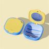 UNTERING Compact Portable Retainers Case Holder for Invisible Aligners Hygienic Storage Box with Secure Lid Design view 4