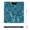 Green Sea Blue Seaweed Weight Scale,Accurate Digital Weighing Machine,Bathroom Scales with Large LCD Display and Slim Tempered Glass Digital view 2
